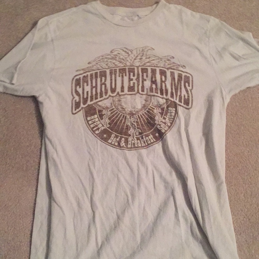 Schrute farms shirt from the office!